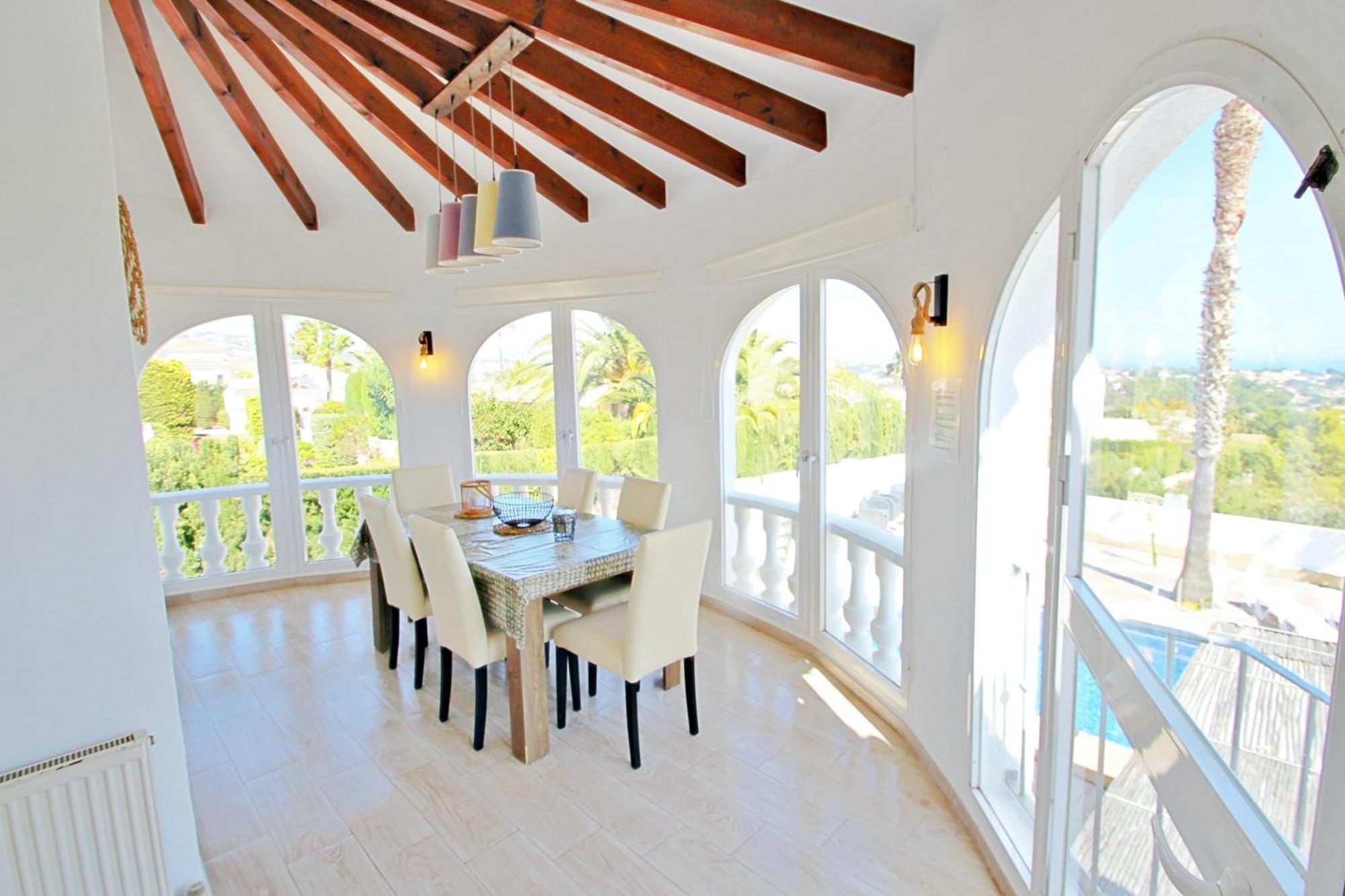 Aaron - With Stunning Views And Private Pool In Calpe